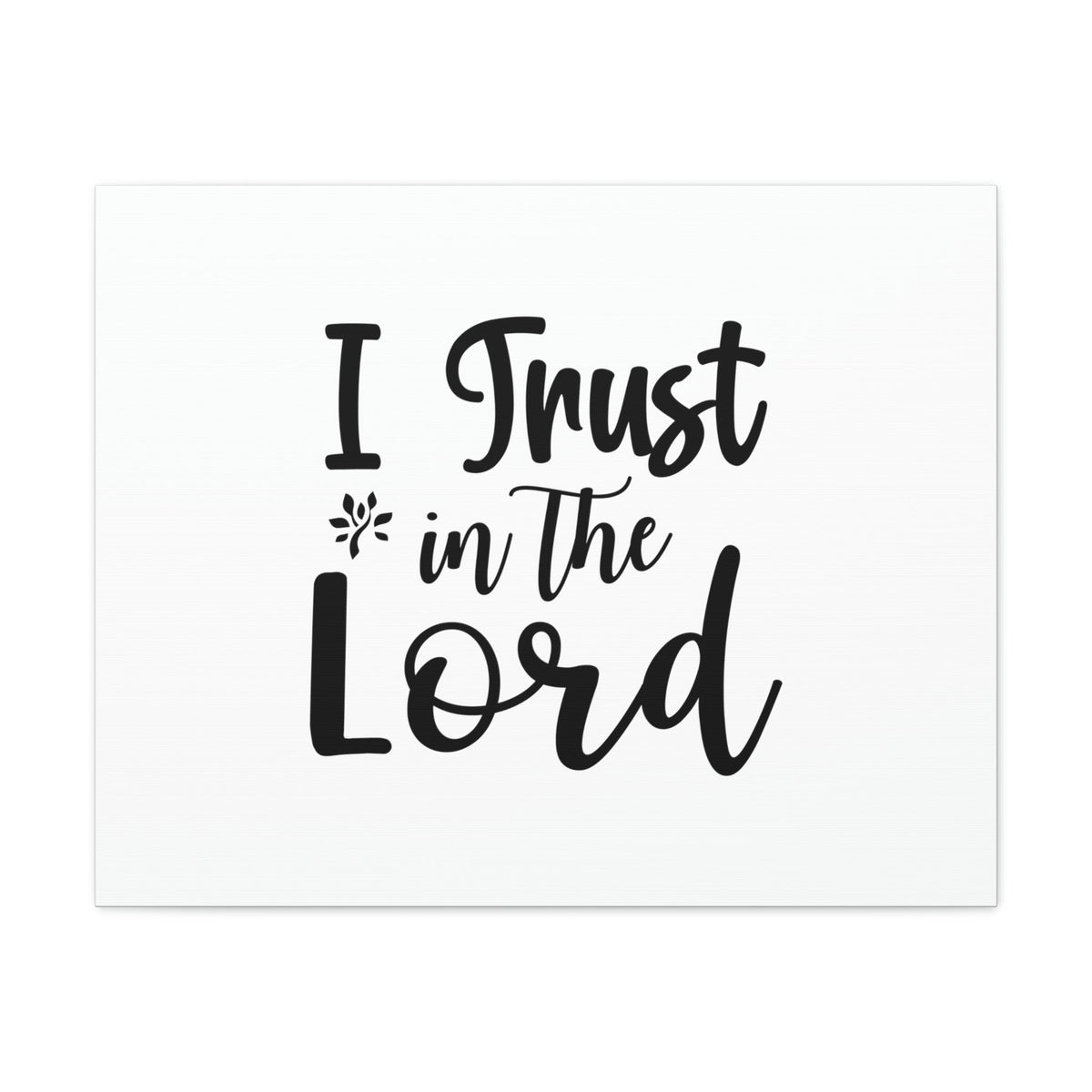 Scripture Walls I Trust In The Lord Proverbs 3:5 Christian Wall Art Bible Verse Print Ready to Hang Unframed-Express Your Love Gifts