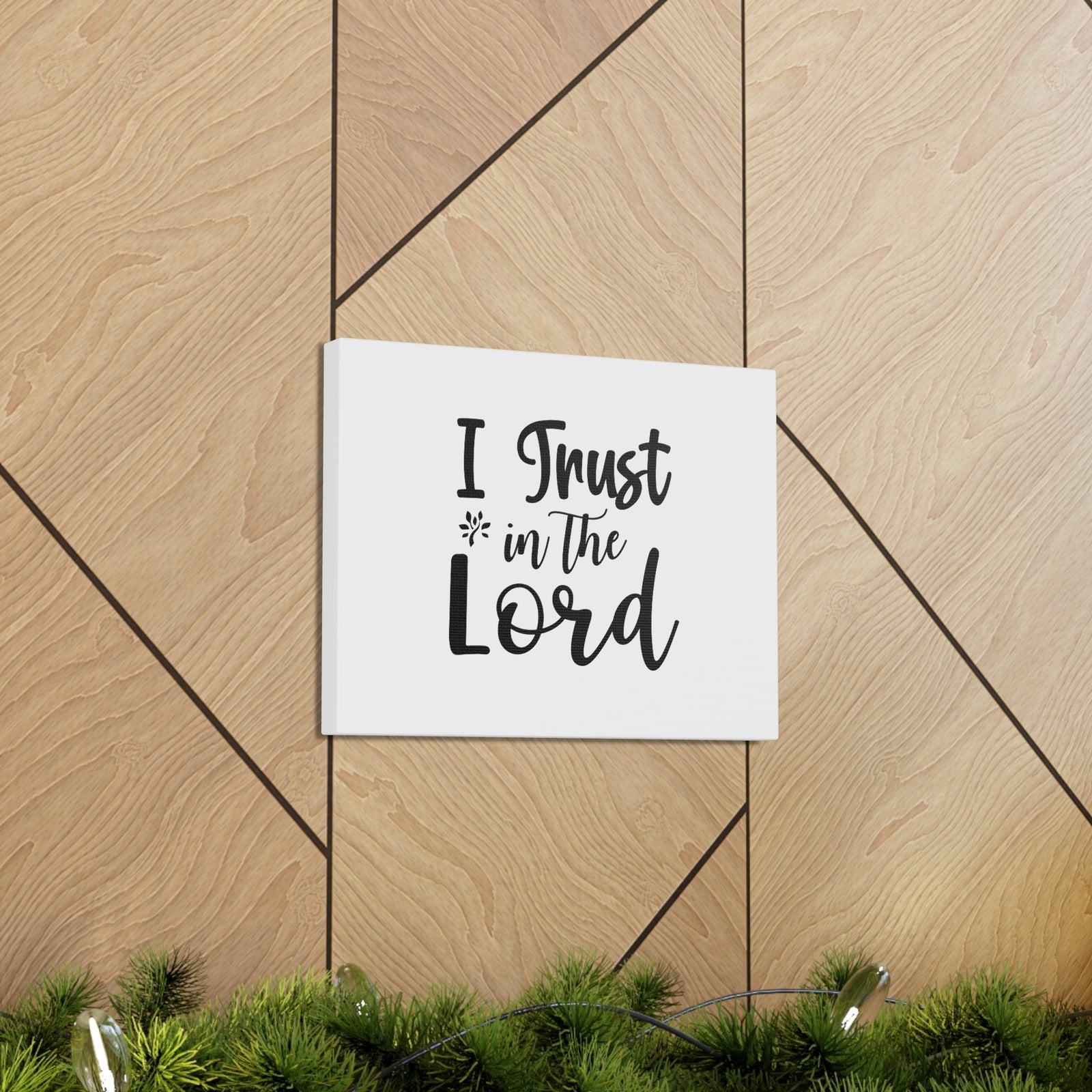 Scripture Walls I Trust In The Lord Proverbs 3:5 Christian Wall Art Bible Verse Print Ready to Hang Unframed-Express Your Love Gifts
