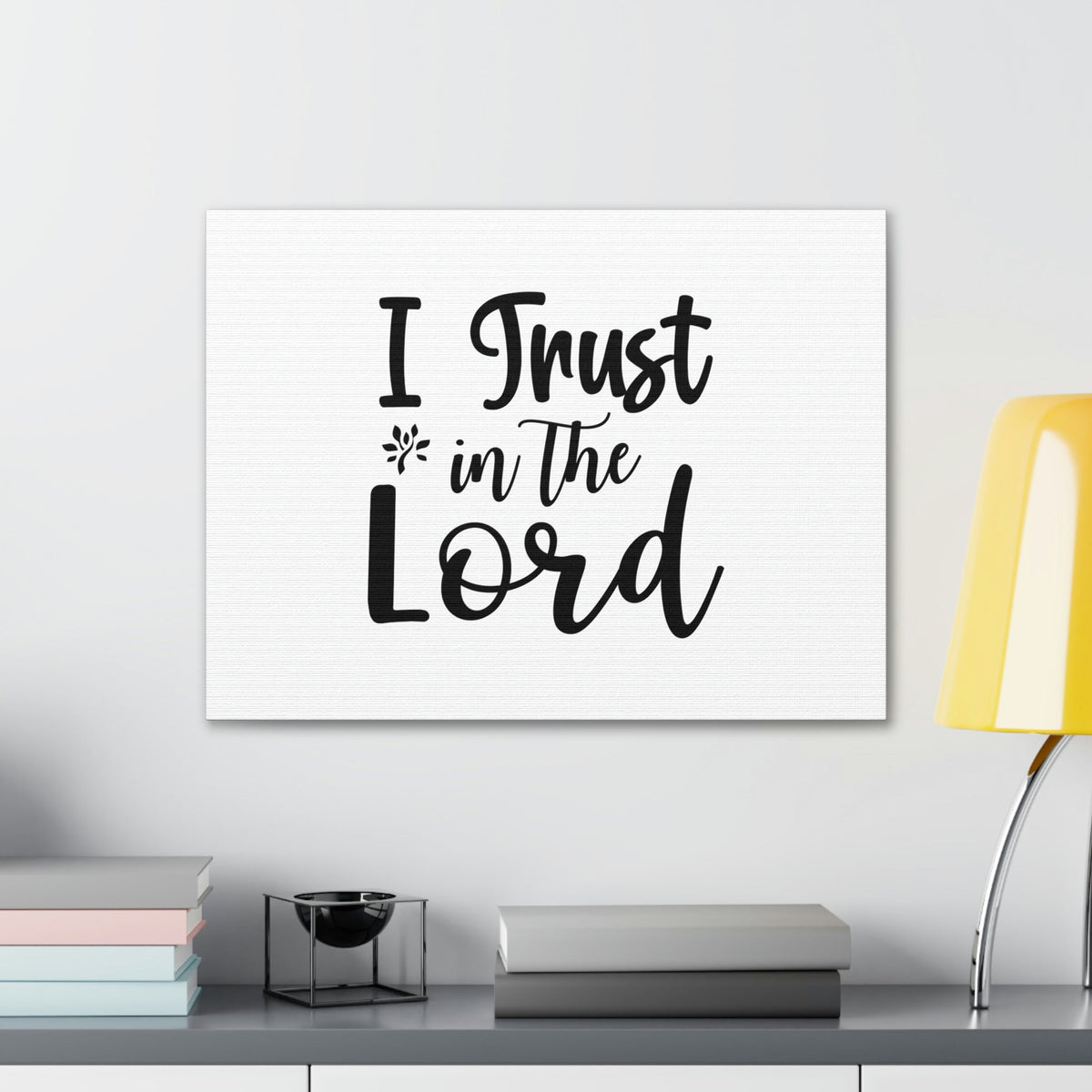 Scripture Walls I Trust In The Lord Proverbs 3:5 Christian Wall Art Bible Verse Print Ready to Hang Unframed-Express Your Love Gifts