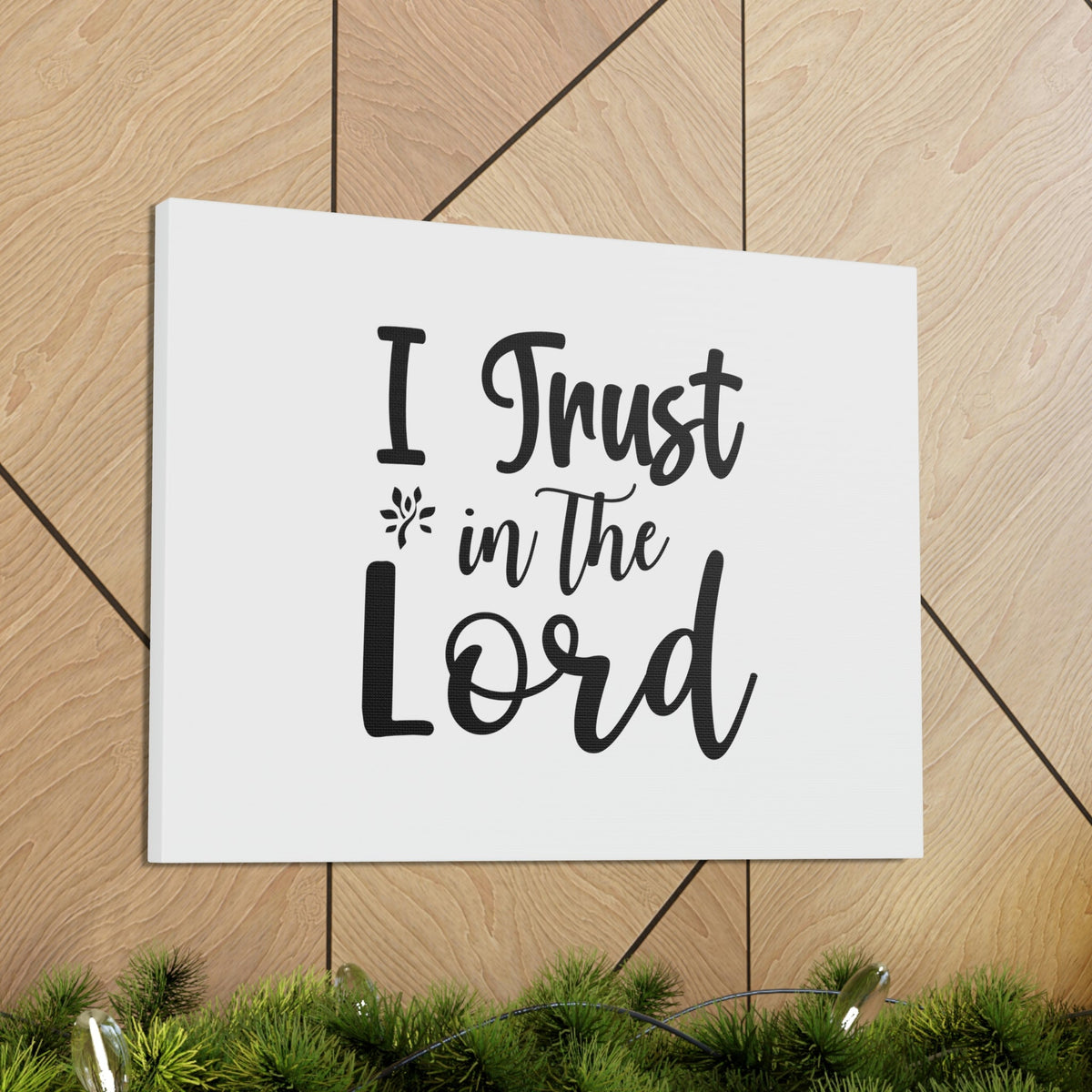 Scripture Walls I Trust In The Lord Proverbs 3:5 Christian Wall Art Bible Verse Print Ready to Hang Unframed-Express Your Love Gifts