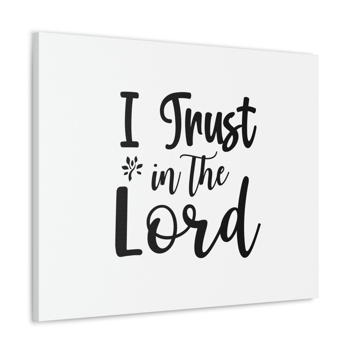 Scripture Walls I Trust In The Lord Proverbs 3:5 Christian Wall Art Bible Verse Print Ready to Hang Unframed-Express Your Love Gifts