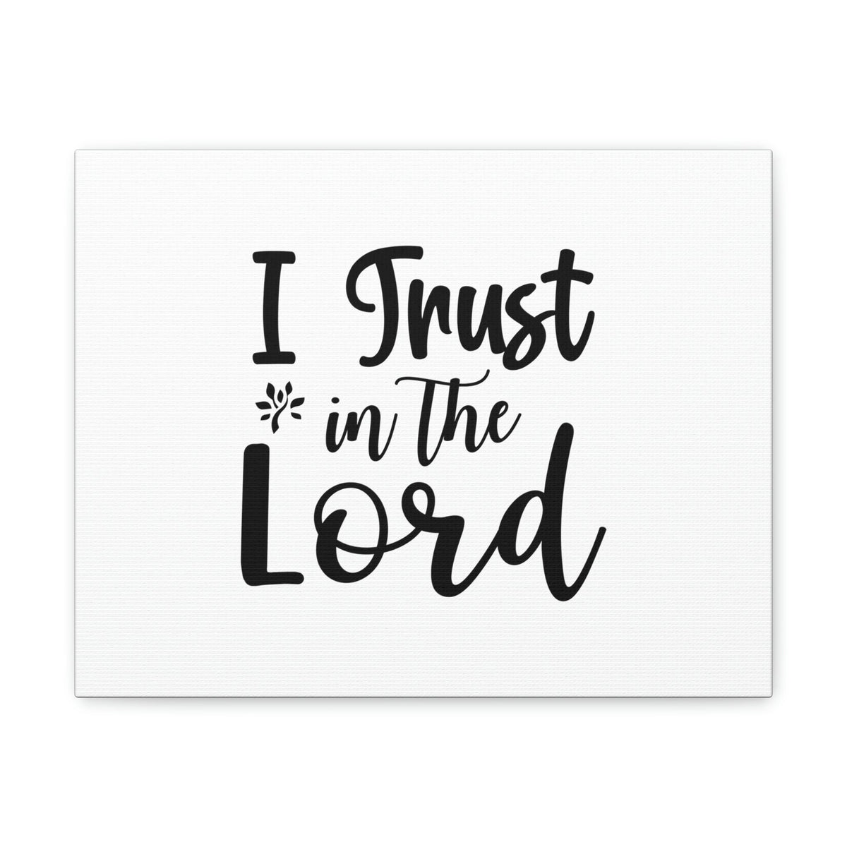Scripture Walls I Trust In The Lord Proverbs 3:5 Christian Wall Art Bible Verse Print Ready to Hang Unframed-Express Your Love Gifts