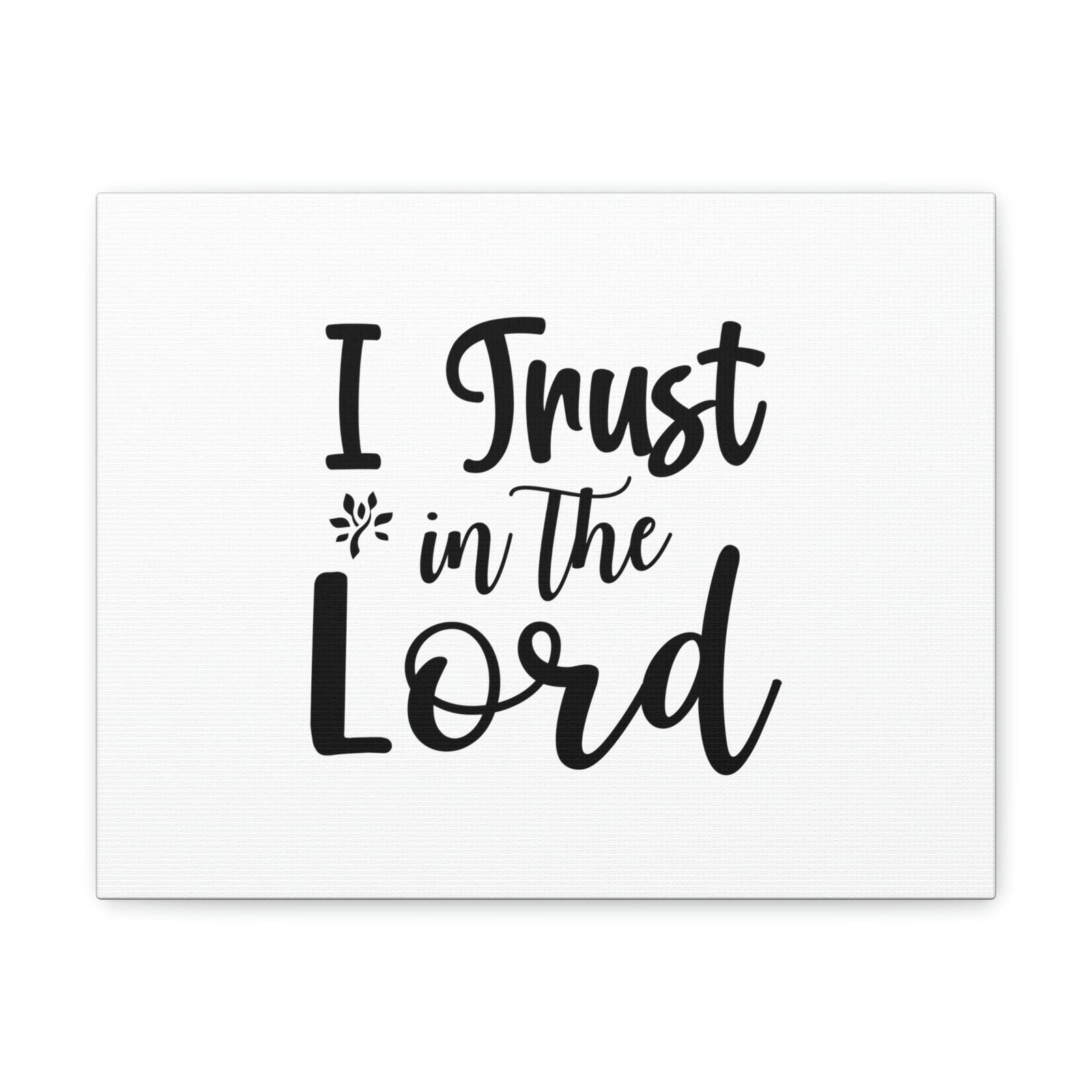 Scripture Walls I Trust In The Lord Proverbs 3:5 Christian Wall Art Bible Verse Print Ready to Hang Unframed-Express Your Love Gifts