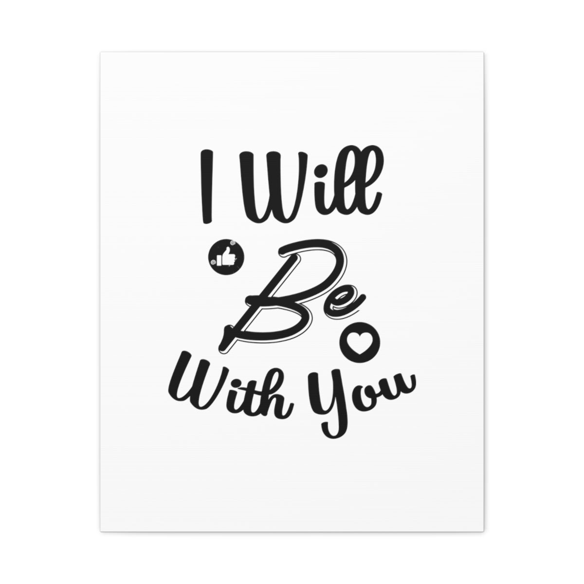 Scripture Walls I Will Be With You Joshua 1:9 Christian Wall Art Bible Verse Print Ready to Hang Unframed-Express Your Love Gifts