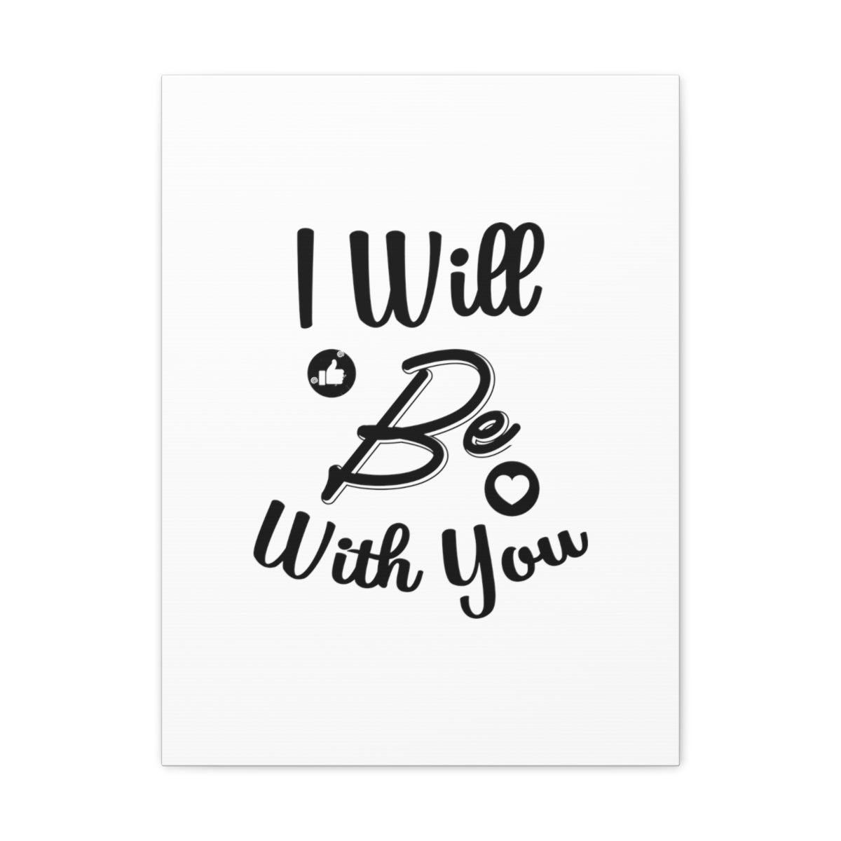 Scripture Walls I Will Be With You Joshua 1:9 Christian Wall Art Bible Verse Print Ready to Hang Unframed-Express Your Love Gifts