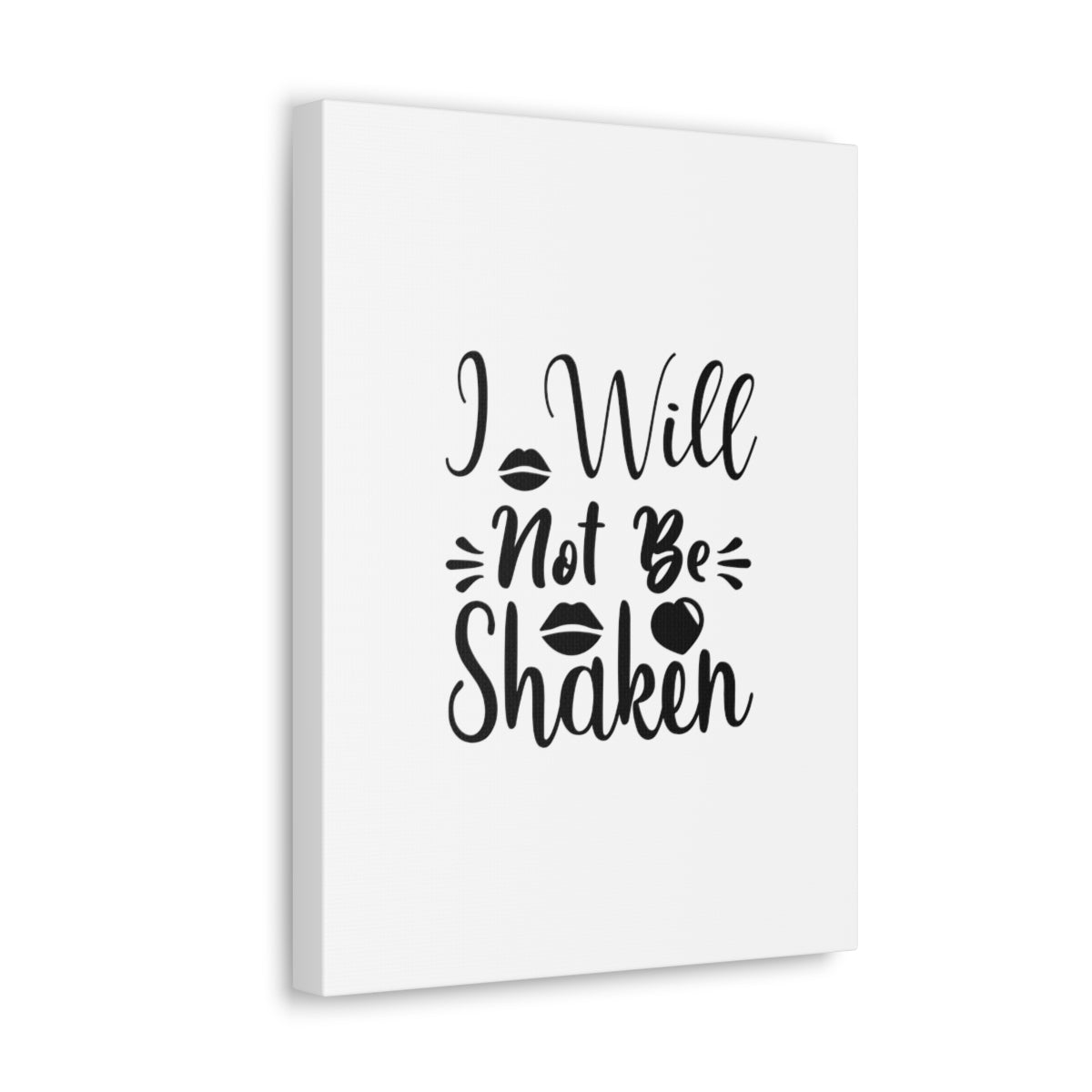Scripture Walls I Will Not Be Shaken Acts 2:25 Christian Wall Art Bible Verse Print Ready to Hang Unframed-Express Your Love Gifts