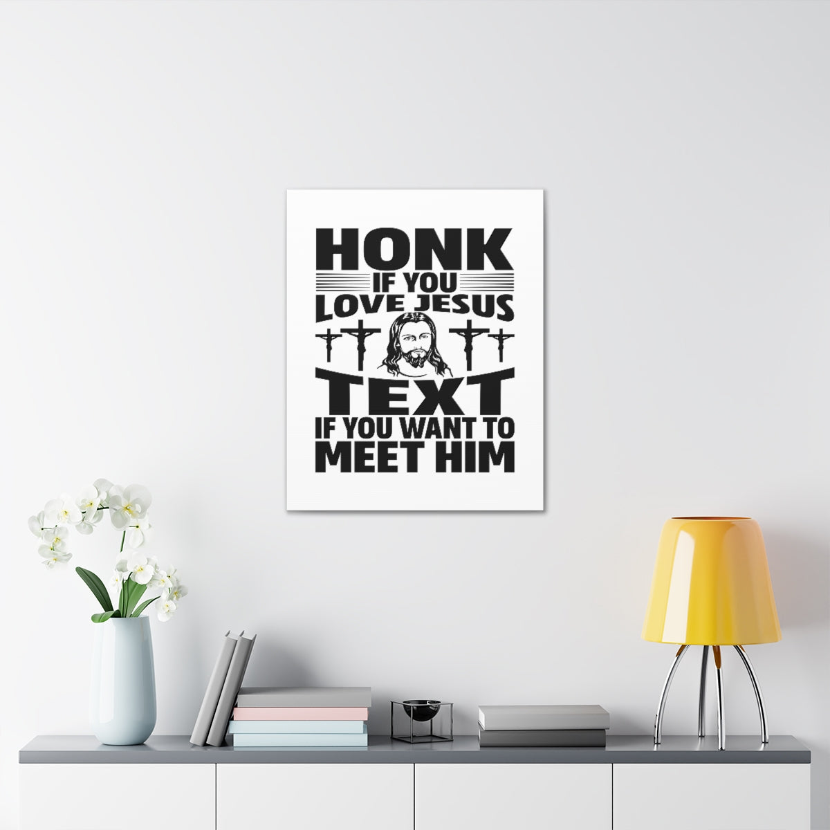 Scripture Walls If You Love Jesus John 14:15 Cross Christian Wall Art Bible Verse Print Ready to Hang Unframed-Express Your Love Gifts