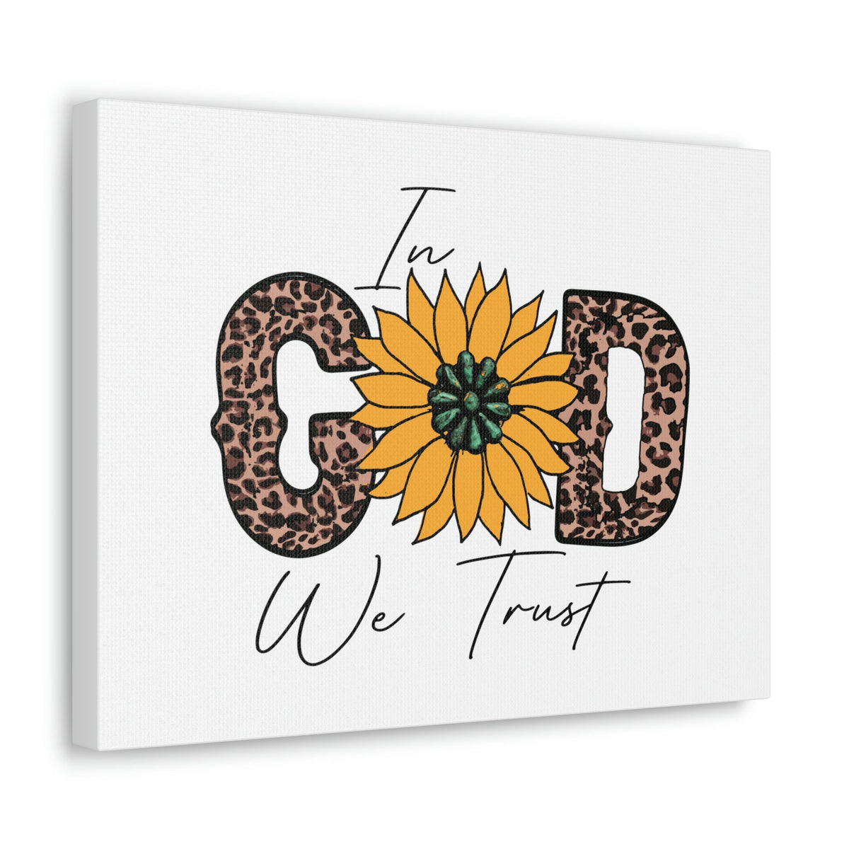 Scripture Walls In God Psalm 9:10 Yellow Flower Christian Wall Art Bible Verse Print Ready to Hang Unframed-Express Your Love Gifts