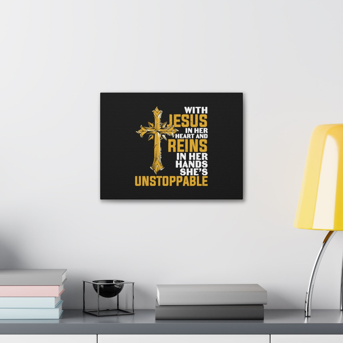 Scripture Walls In Her Heart Mark 11:22-24 Christian Wall Art Bible Verse Print Ready to Hang Unframed-Express Your Love Gifts