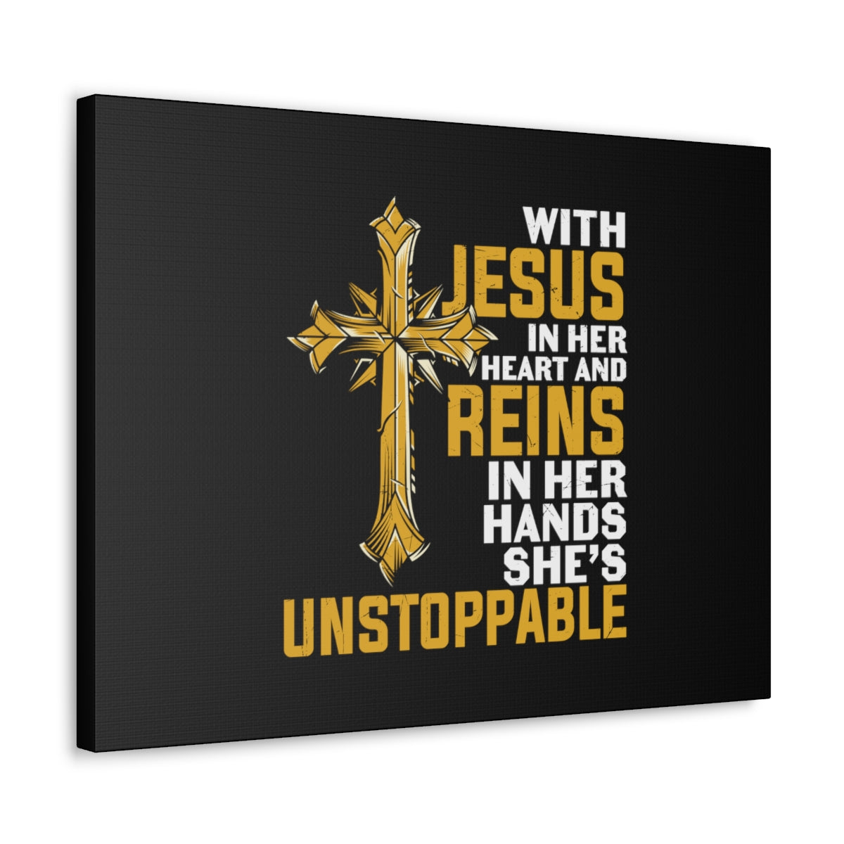 Scripture Walls In Her Heart Mark 11:22-24 Christian Wall Art Bible Verse Print Ready to Hang Unframed-Express Your Love Gifts