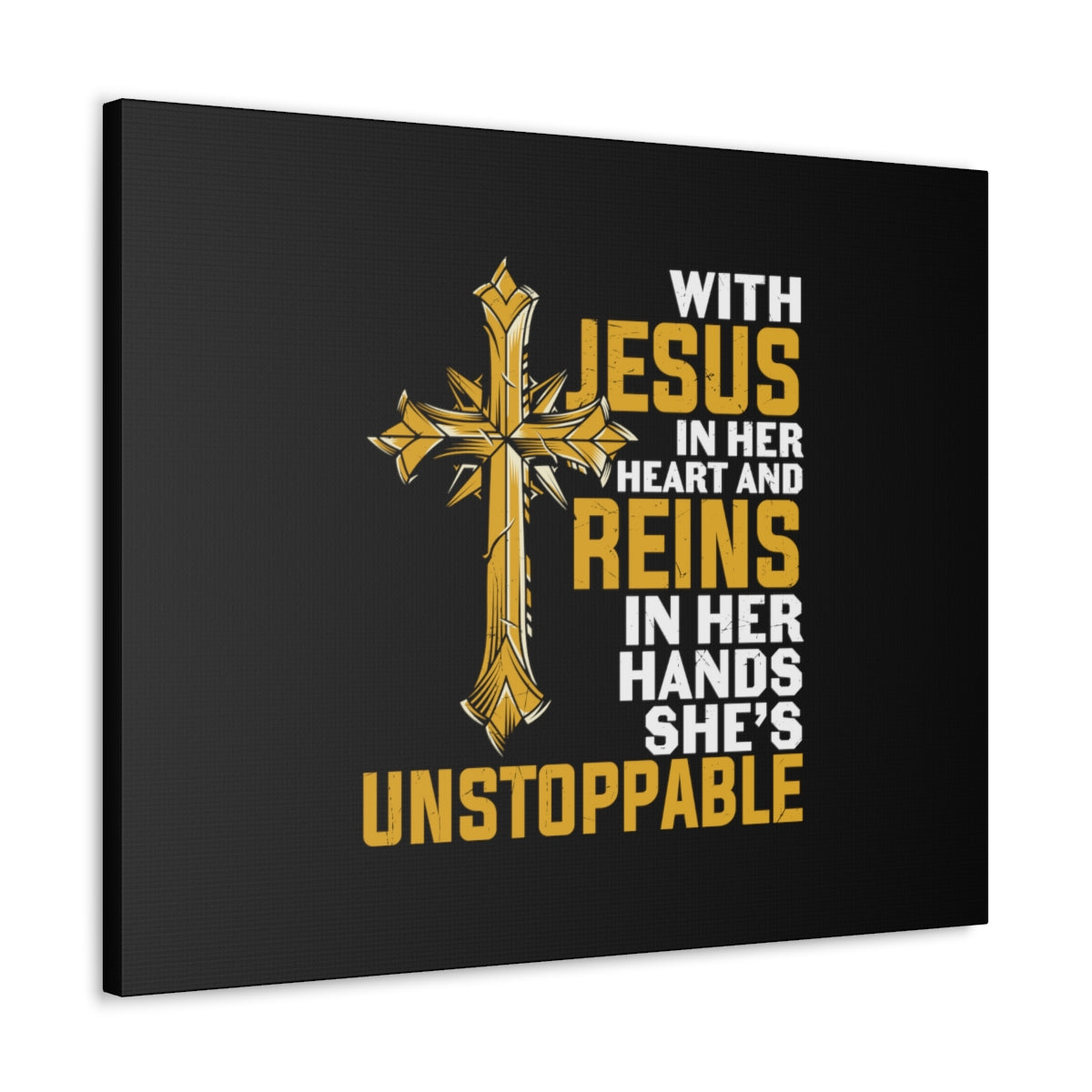 Scripture Walls In Her Heart Mark 11:22-24 Christian Wall Art Bible Verse Print Ready to Hang Unframed-Express Your Love Gifts