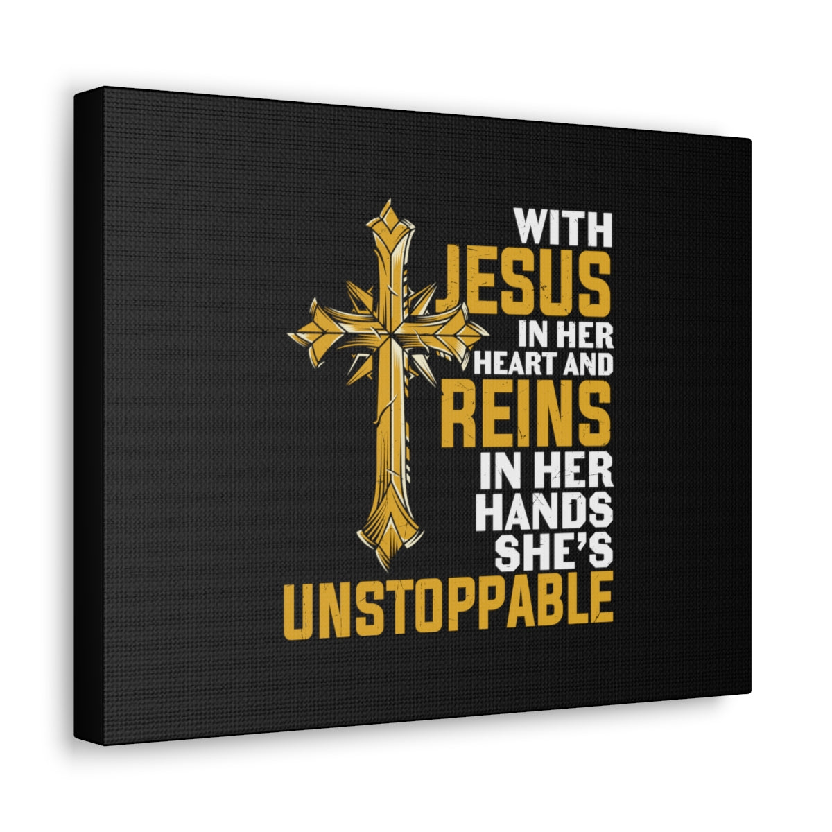 Scripture Walls In Her Heart Mark 11:22-24 Christian Wall Art Bible Verse Print Ready to Hang Unframed-Express Your Love Gifts