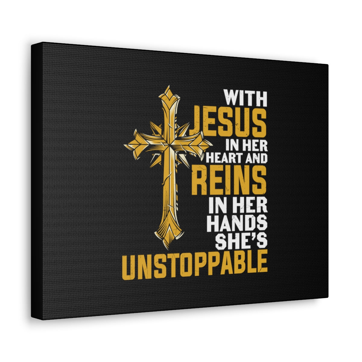 Scripture Walls In Her Heart Mark 11:22-24 Christian Wall Art Bible Verse Print Ready to Hang Unframed-Express Your Love Gifts