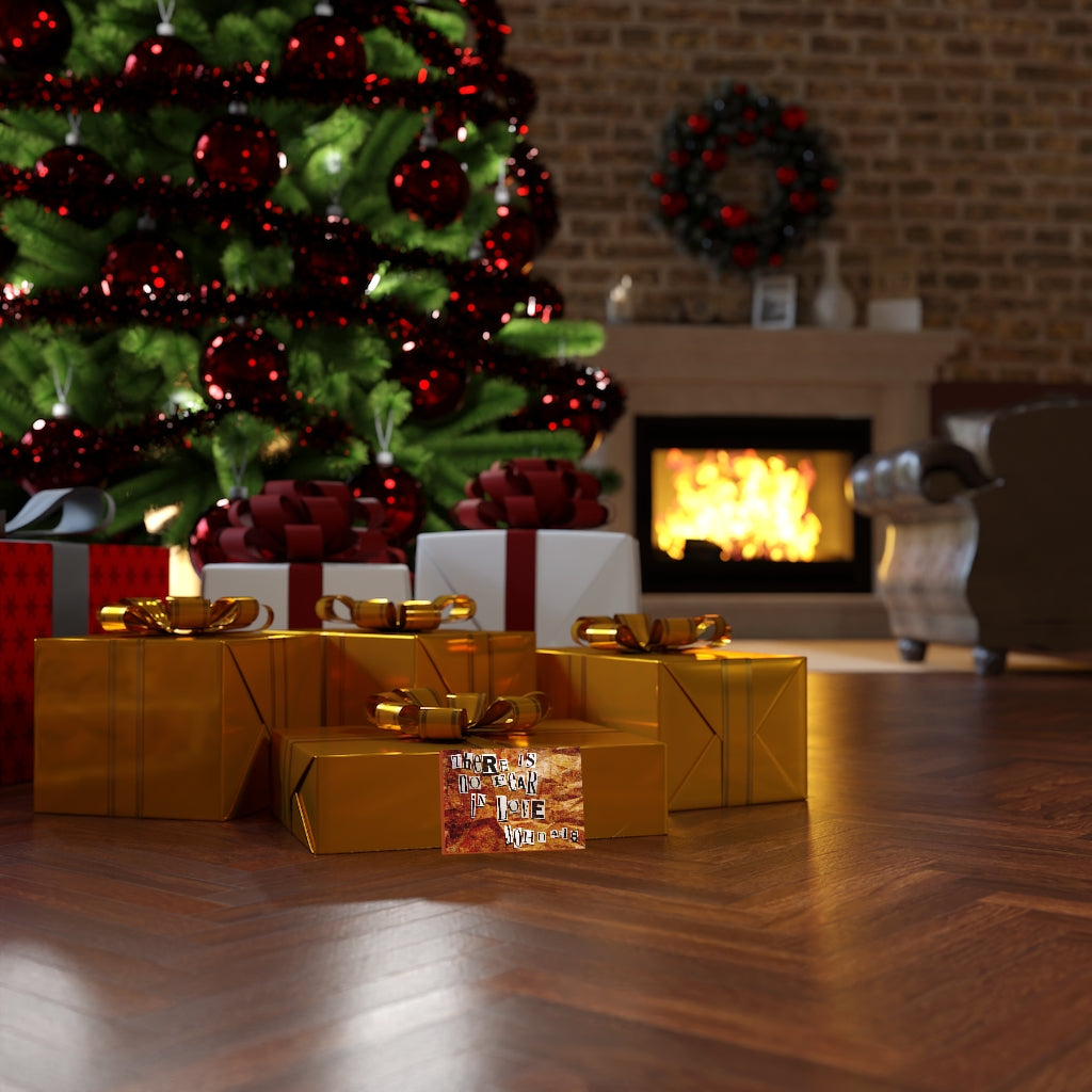 Scripture Walls In Love John 4:18 Bible Verse Canvas Christian Wall Art Ready to Hang Unframed-Express Your Love Gifts