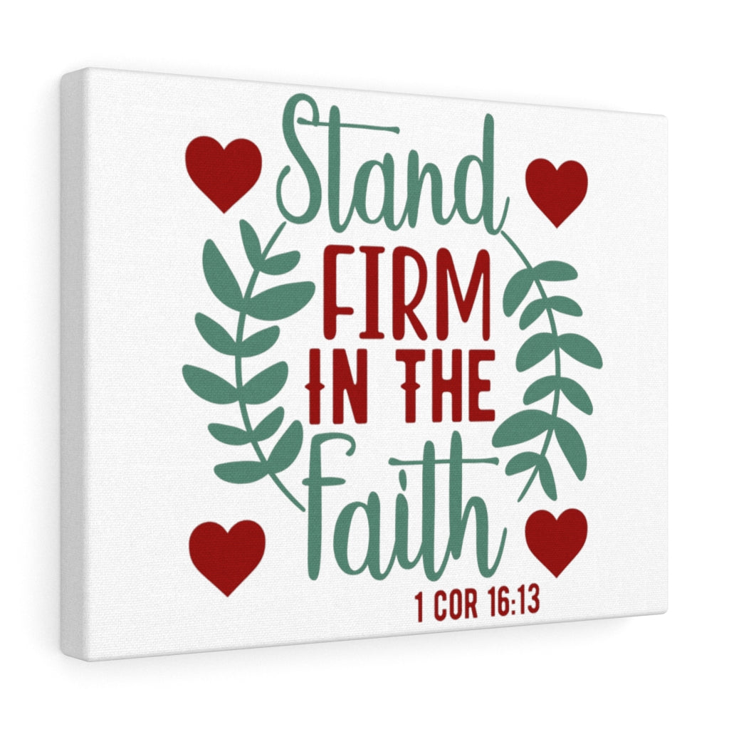Scripture Walls In The Faith 1 Corinthians 16:13 Christian Wall Art Print Ready to Hang Unframed-Express Your Love Gifts