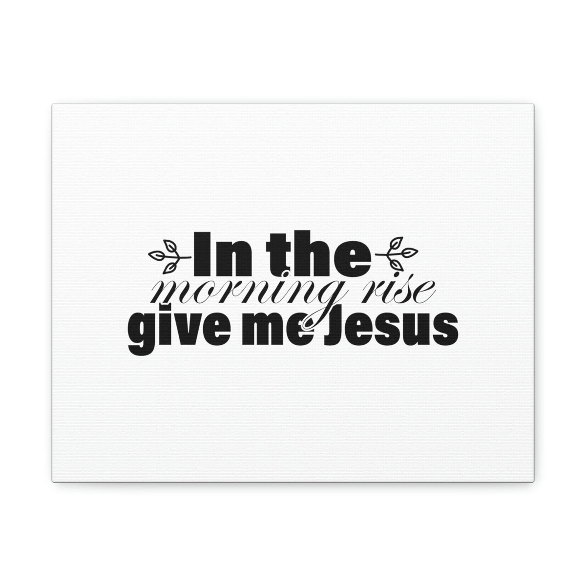 Scripture Walls In The Morning, Give Me Jesus Mark 1:35 Christian Wall Art Bible Verse Print Ready to Hang Unframed-Express Your Love Gifts