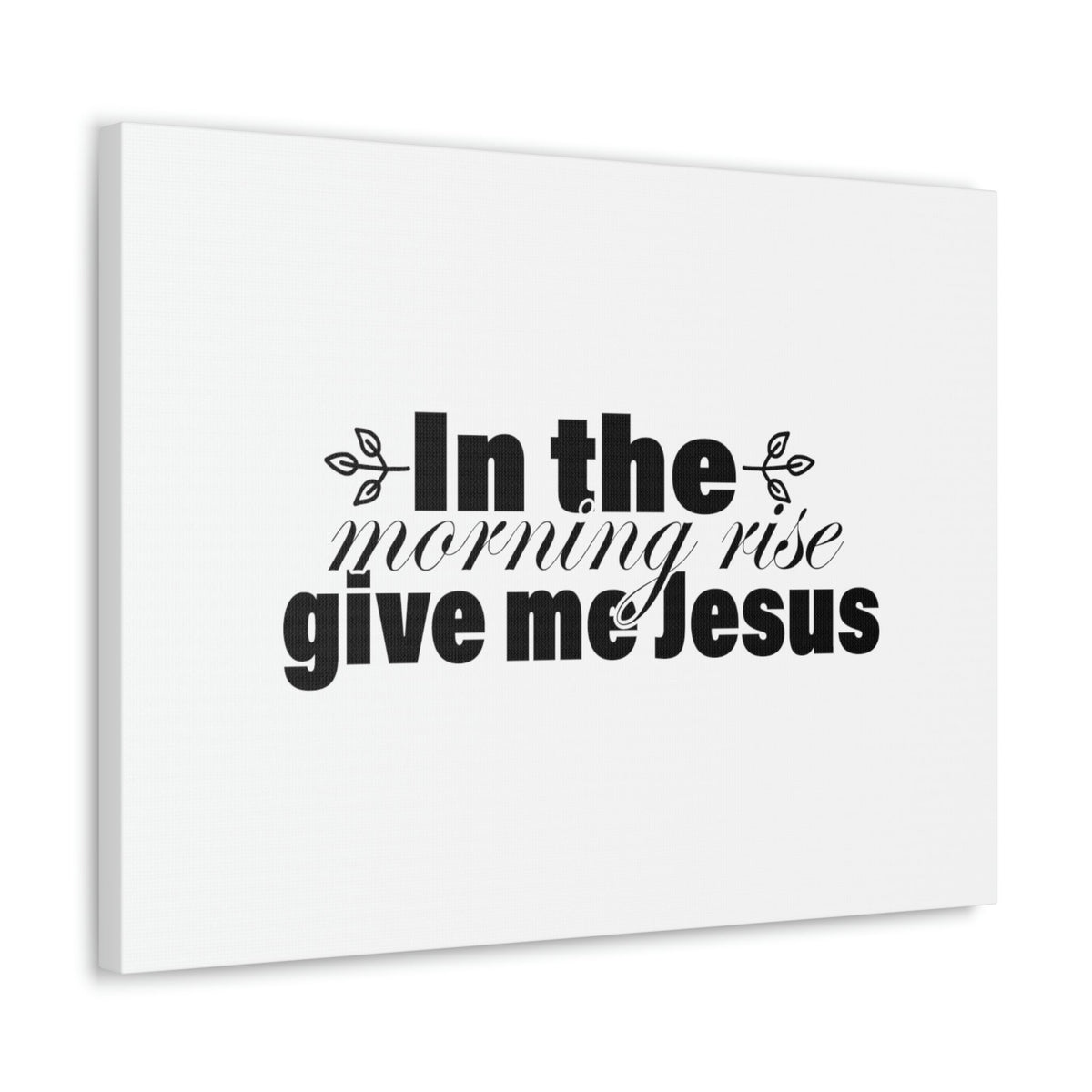 Scripture Walls In The Morning, Give Me Jesus Mark 1:35 Christian Wall Art Bible Verse Print Ready to Hang Unframed-Express Your Love Gifts