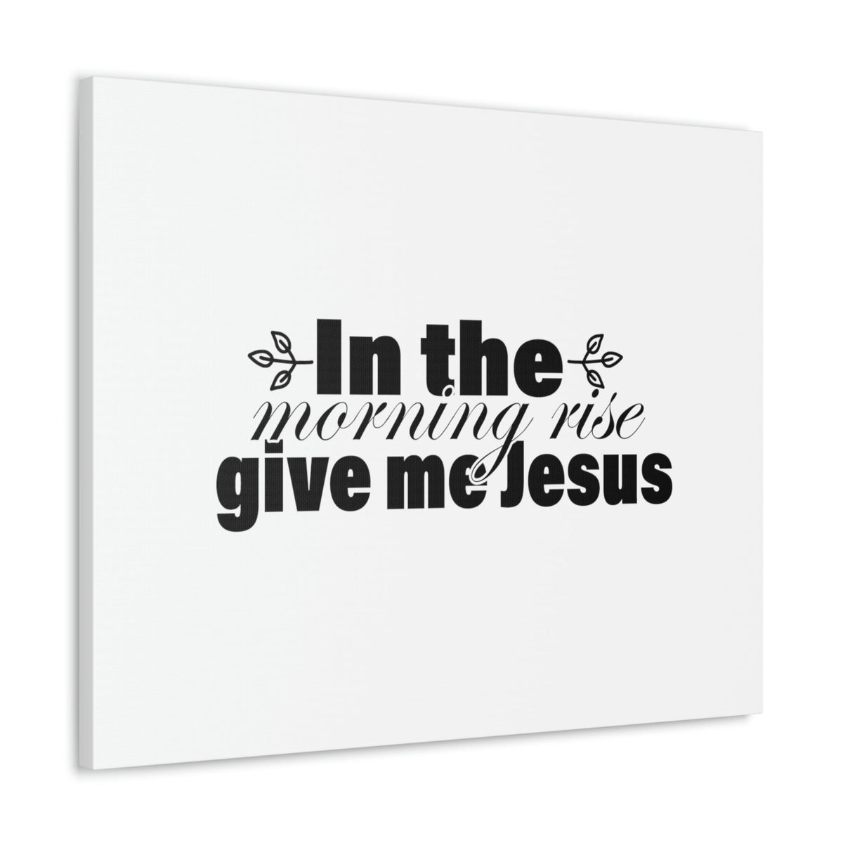 Scripture Walls In The Morning, Give Me Jesus Mark 1:35 Christian Wall Art Bible Verse Print Ready to Hang Unframed-Express Your Love Gifts