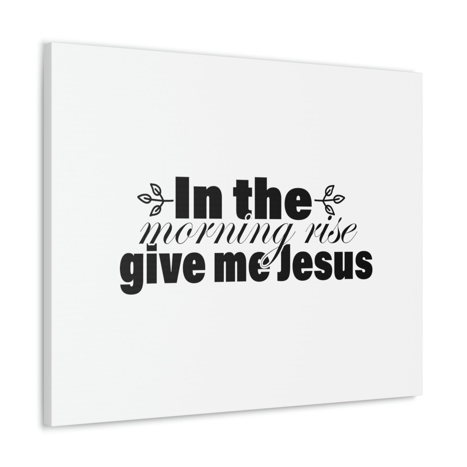 Scripture Walls In The Morning, Give Me Jesus Mark 1:35 Christian Wall Art Bible Verse Print Ready to Hang Unframed-Express Your Love Gifts