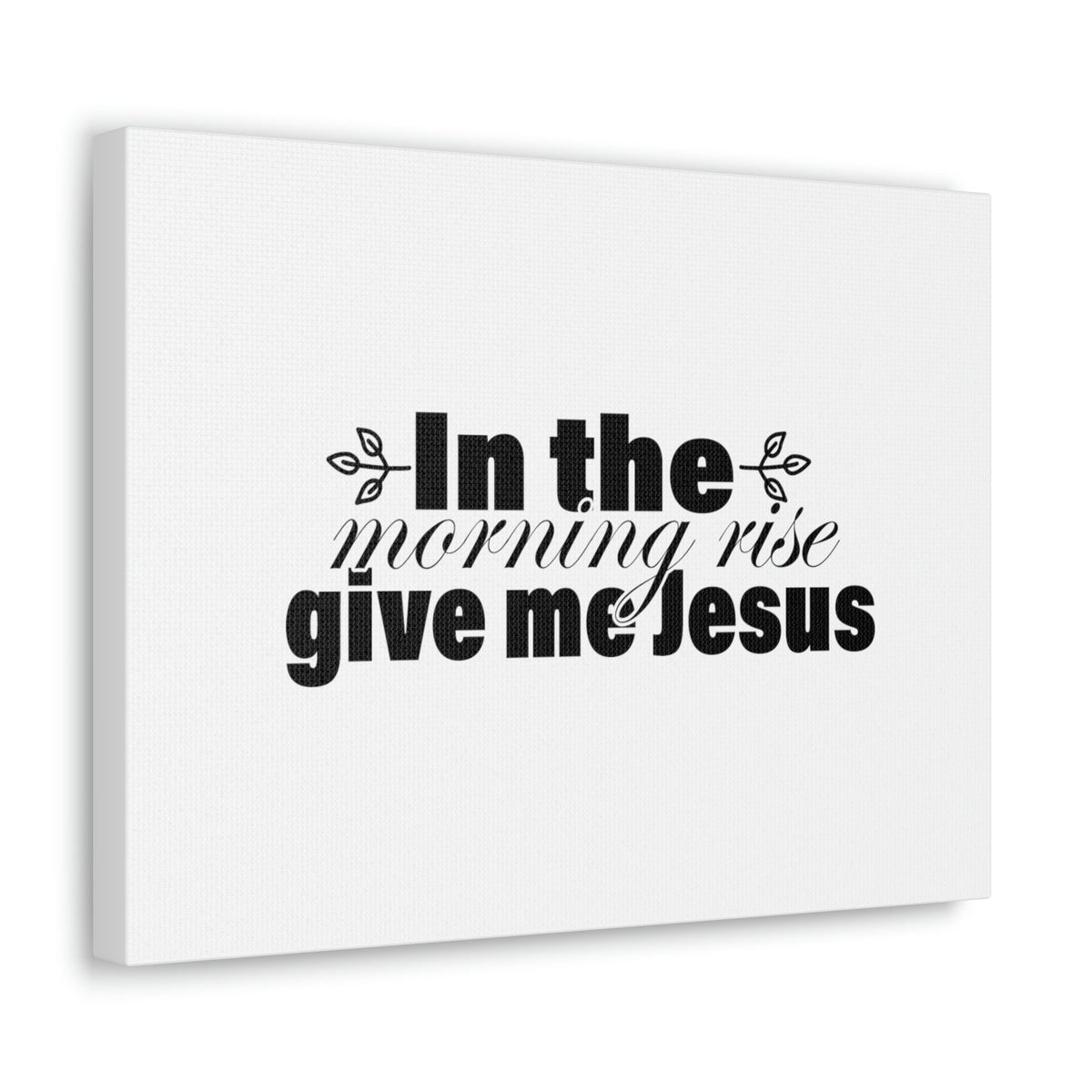 Scripture Walls In The Morning, Give Me Jesus Mark 1:35 Christian Wall Art Bible Verse Print Ready to Hang Unframed-Express Your Love Gifts