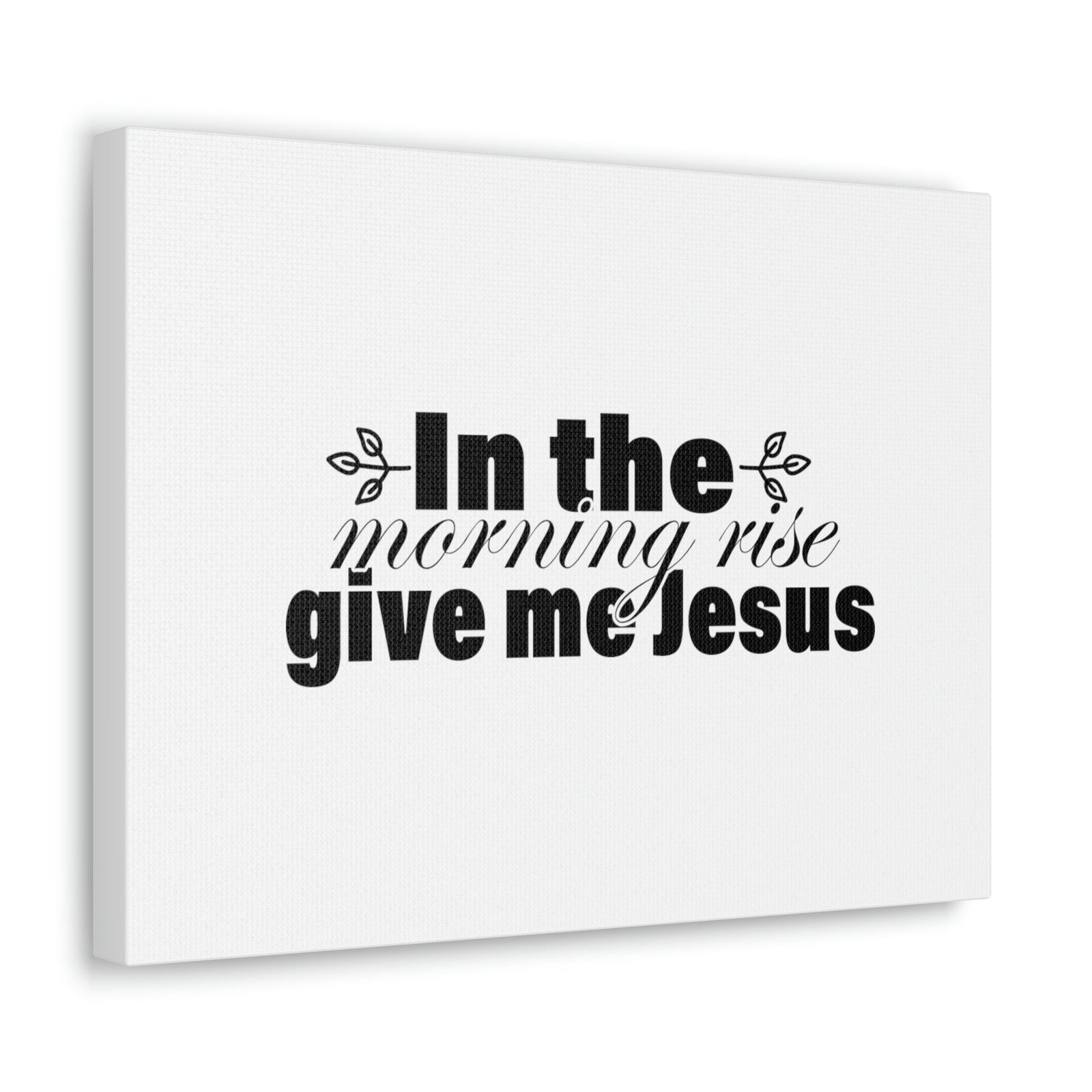 Scripture Walls In The Morning, Give Me Jesus Mark 1:35 Christian Wall Art Bible Verse Print Ready to Hang Unframed-Express Your Love Gifts