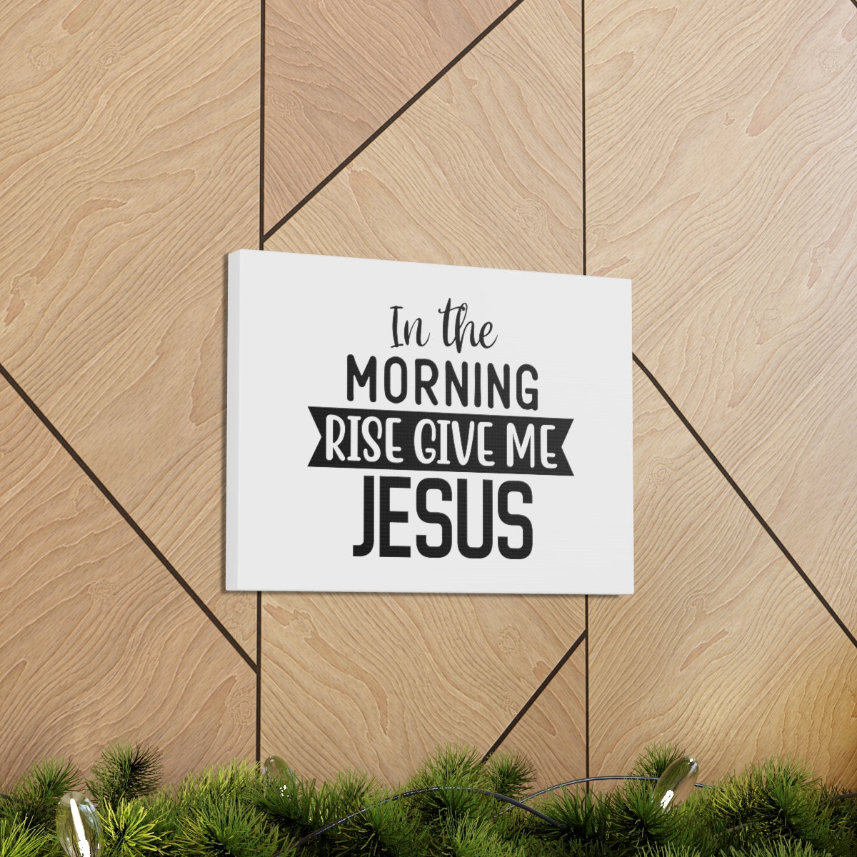 Scripture Walls In The Morning Rise Psalm 143:8 Christian Wall Art Bible Verse Print Ready to Hang Unframed-Express Your Love Gifts