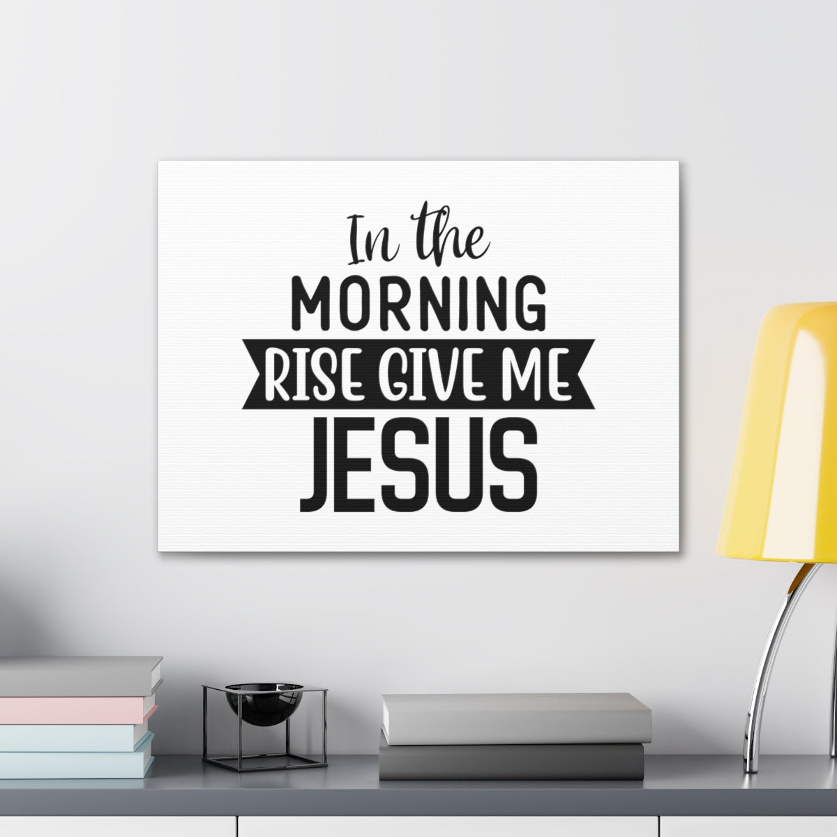 Scripture Walls In The Morning Rise Psalm 143:8 Christian Wall Art Bible Verse Print Ready to Hang Unframed-Express Your Love Gifts