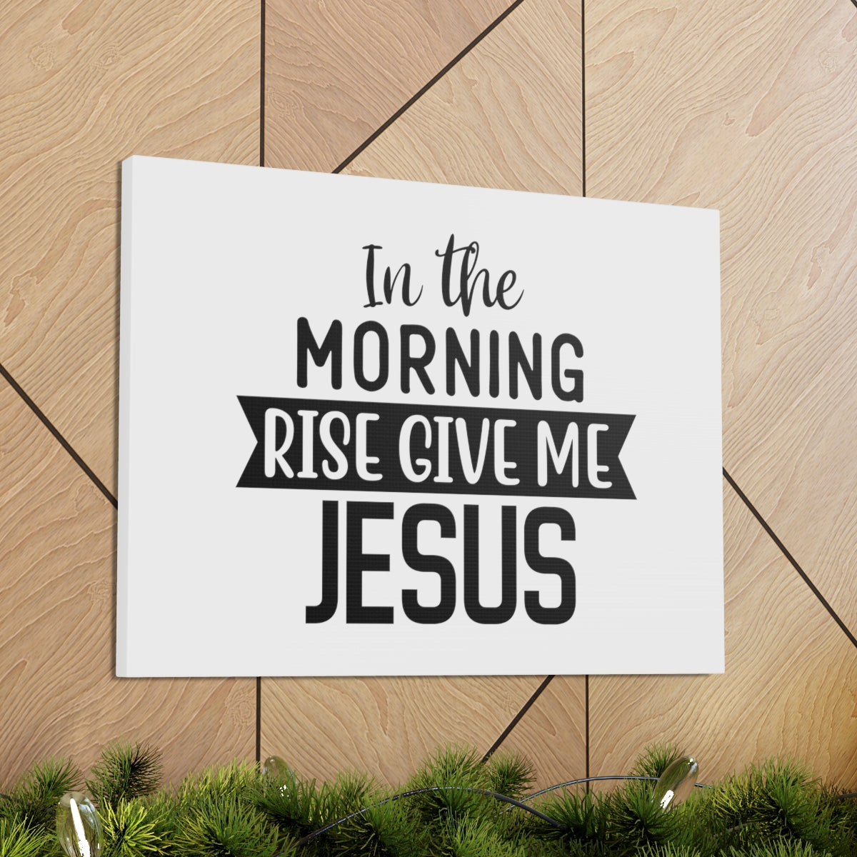 Scripture Walls In The Morning Rise Psalm 143:8 Christian Wall Art Bible Verse Print Ready to Hang Unframed-Express Your Love Gifts