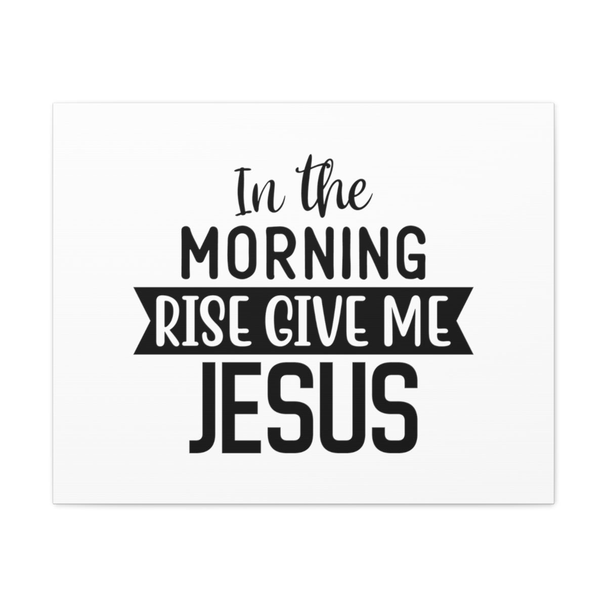 Scripture Walls In The Morning Rise Psalm 143:8 Christian Wall Art Bible Verse Print Ready to Hang Unframed-Express Your Love Gifts