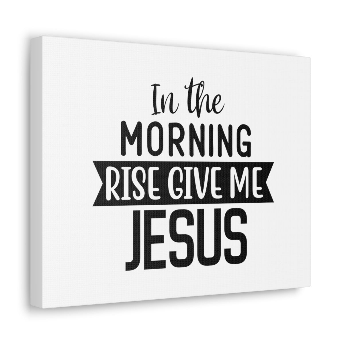 Scripture Walls In The Morning Rise Psalm 143:8 Christian Wall Art Bible Verse Print Ready to Hang Unframed-Express Your Love Gifts