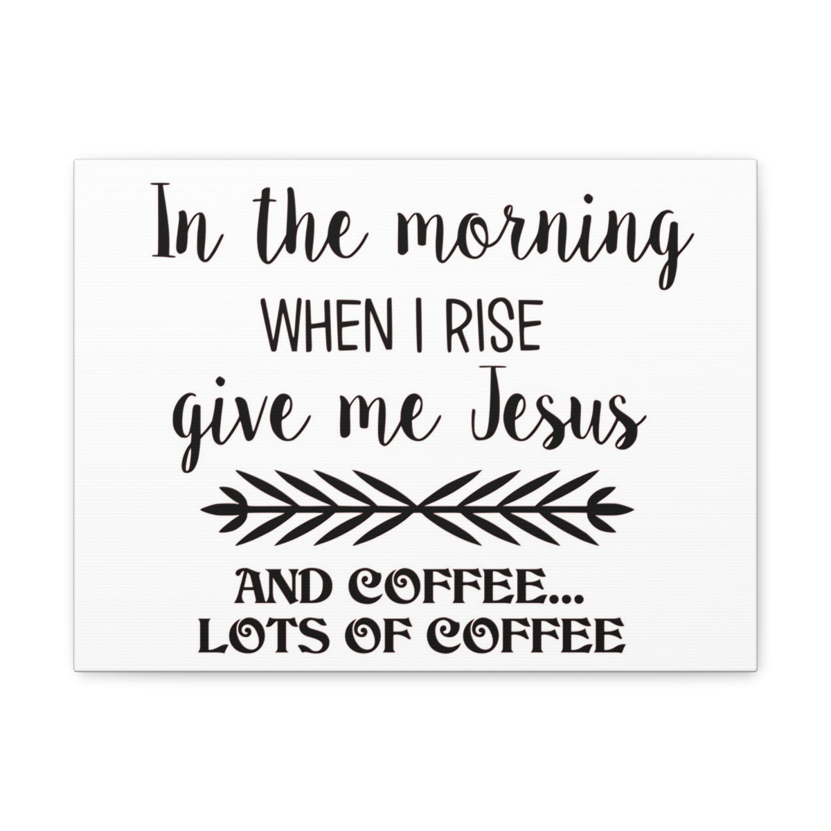 Scripture Walls In The Morning When I Rise Psalm 59:6 Christian Wall Art Print Ready to Hang Unframed-Express Your Love Gifts