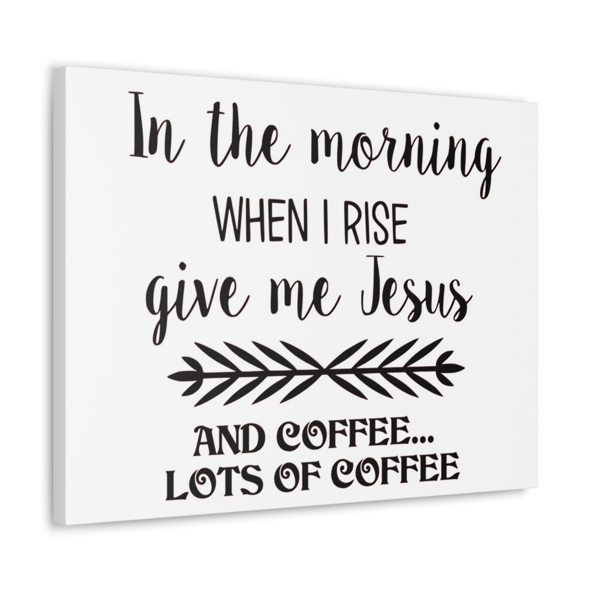 Scripture Walls In The Morning When I Rise Psalm 59:6 Christian Wall Art Print Ready to Hang Unframed-Express Your Love Gifts