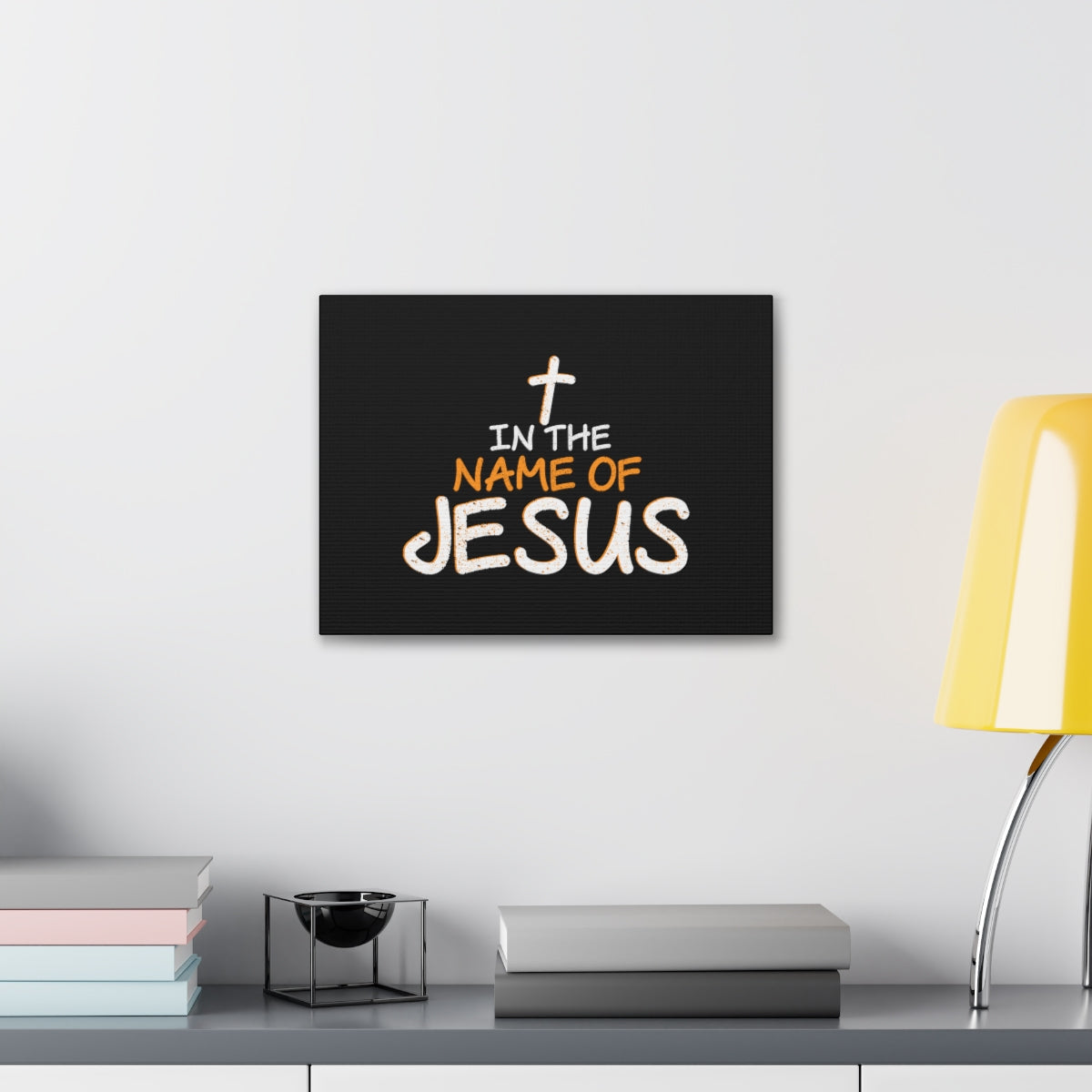 Scripture Walls In The Name Of Jesus Romans 10:13 Christian Wall Art Bible Verse Print Ready to Hang Unframed-Express Your Love Gifts