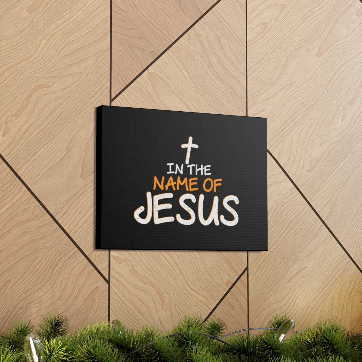 Scripture Walls In The Name Of Jesus Romans 10:13 Christian Wall Art Bible Verse Print Ready to Hang Unframed-Express Your Love Gifts