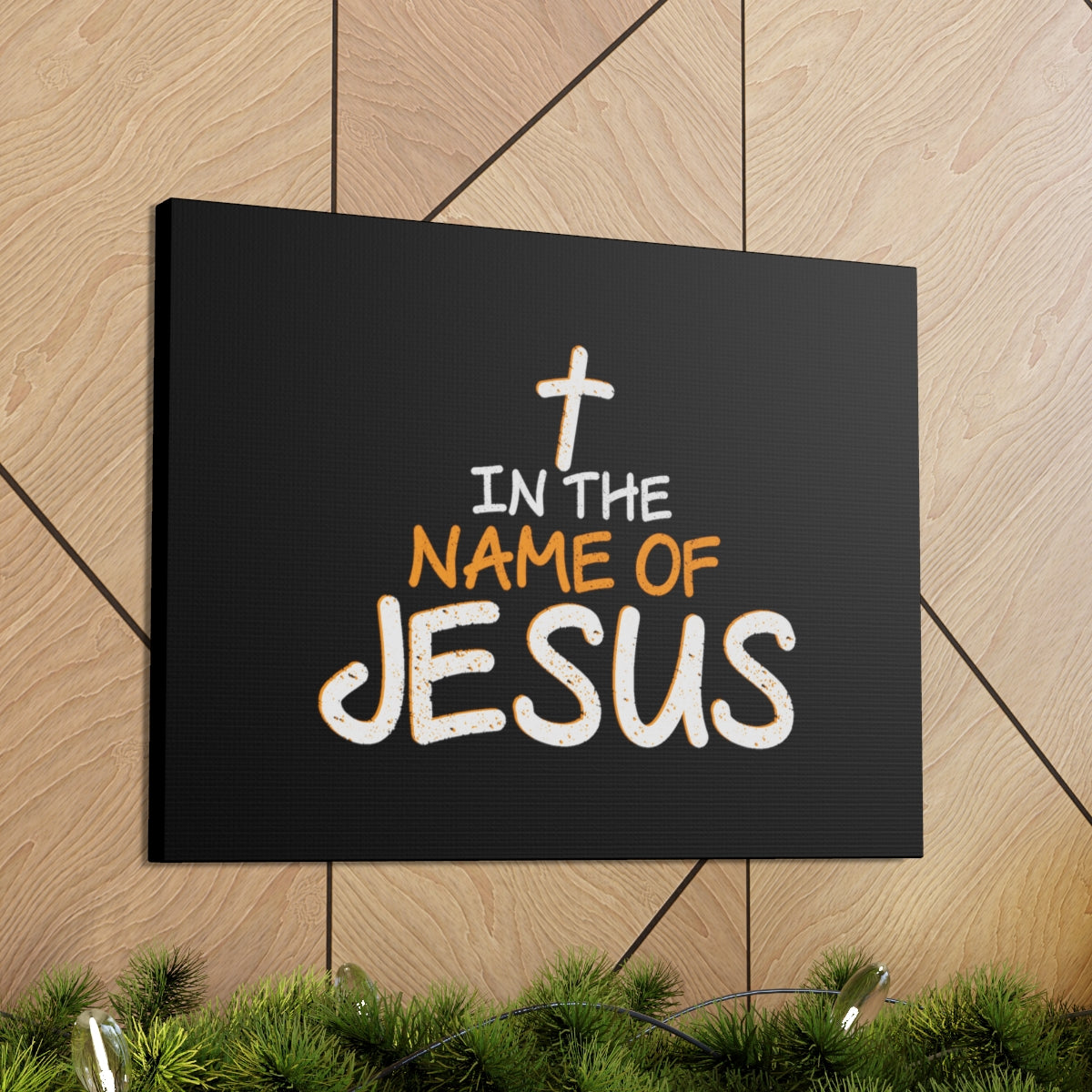 Scripture Walls In The Name Of Jesus Romans 10:13 Christian Wall Art Bible Verse Print Ready to Hang Unframed-Express Your Love Gifts