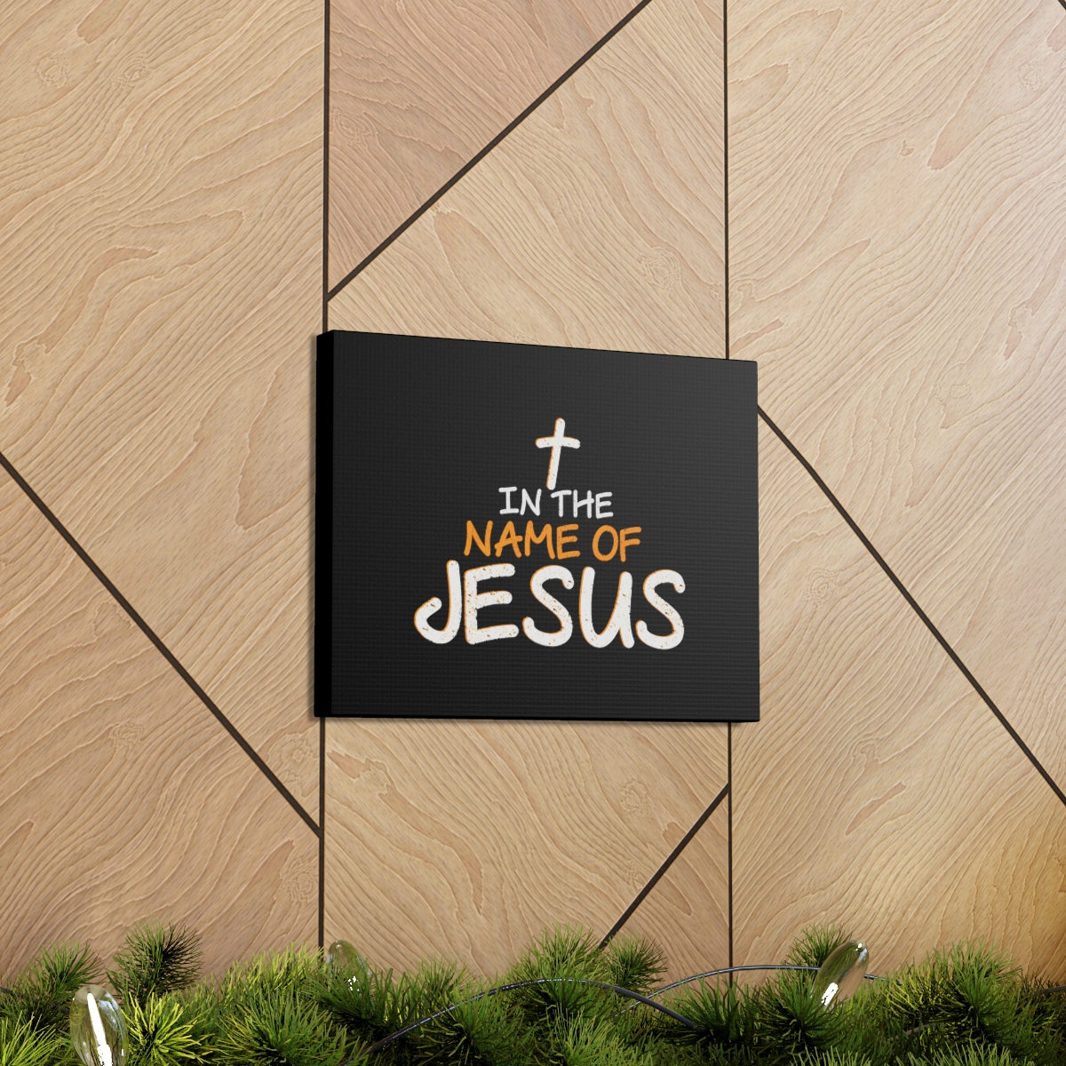 Scripture Walls In The Name Of Jesus Romans 10:13 Christian Wall Art Bible Verse Print Ready to Hang Unframed-Express Your Love Gifts
