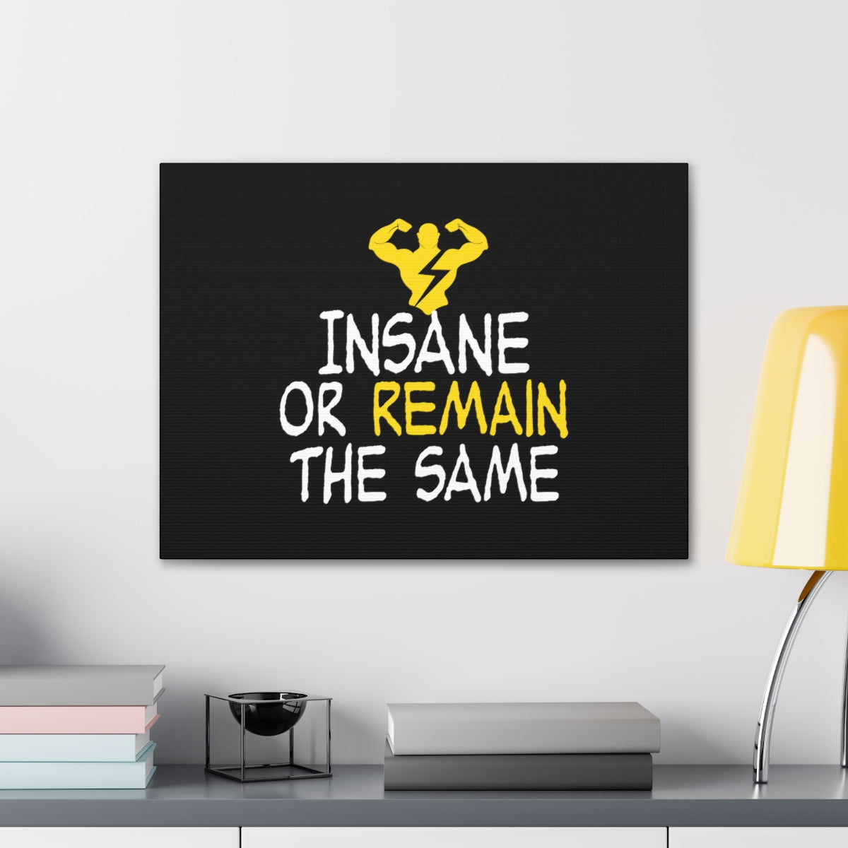 Scripture Walls Insane Or Remain The Same Hebrews 13:8 Christian Wall Art Bible Verse Print Ready to Hang Unframed-Express Your Love Gifts