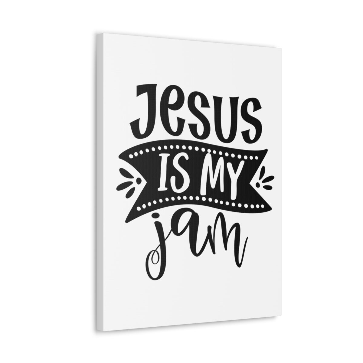 Scripture Walls Is My Jam Mark 10:27 Christian Wall Art Print Ready to Hang Unframed-Express Your Love Gifts