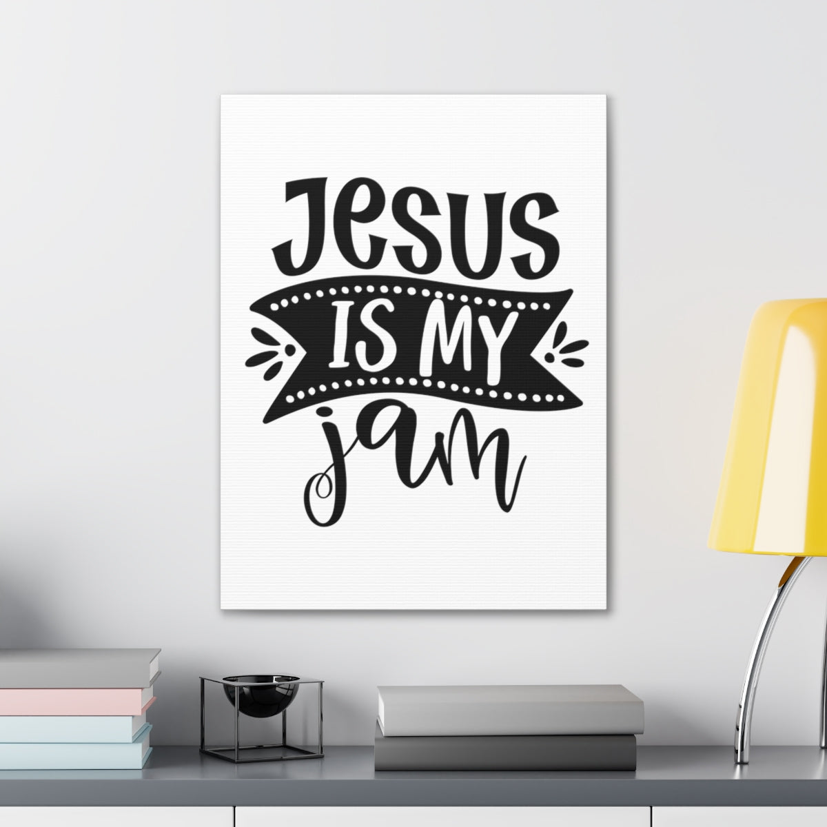 Scripture Walls Is My Jam Mark 10:27 Christian Wall Art Print Ready to Hang Unframed-Express Your Love Gifts
