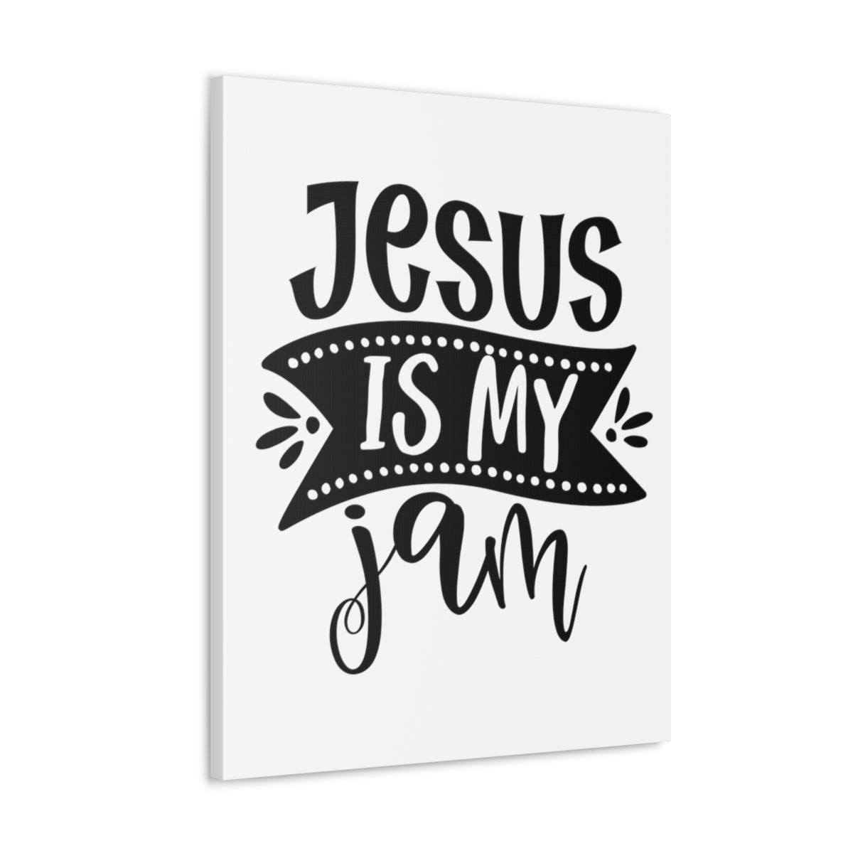 Scripture Walls Is My Jam Mark 10:27 Christian Wall Art Print Ready to Hang Unframed-Express Your Love Gifts