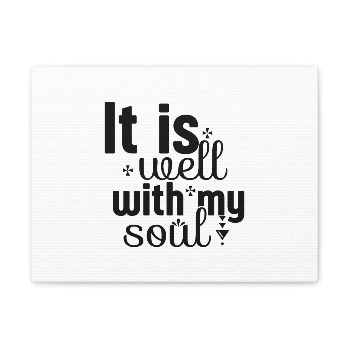 Scripture Walls It Is Well With My Soul Isaiah 26:3 Christian Wall Art Bible Verse Print Ready to Hang Unframed-Express Your Love Gifts