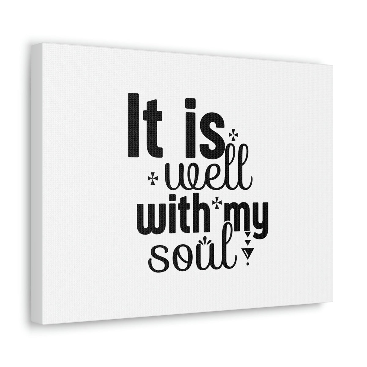 Scripture Walls It Is Well With My Soul Isaiah 26:3 Christian Wall Art Bible Verse Print Ready to Hang Unframed-Express Your Love Gifts