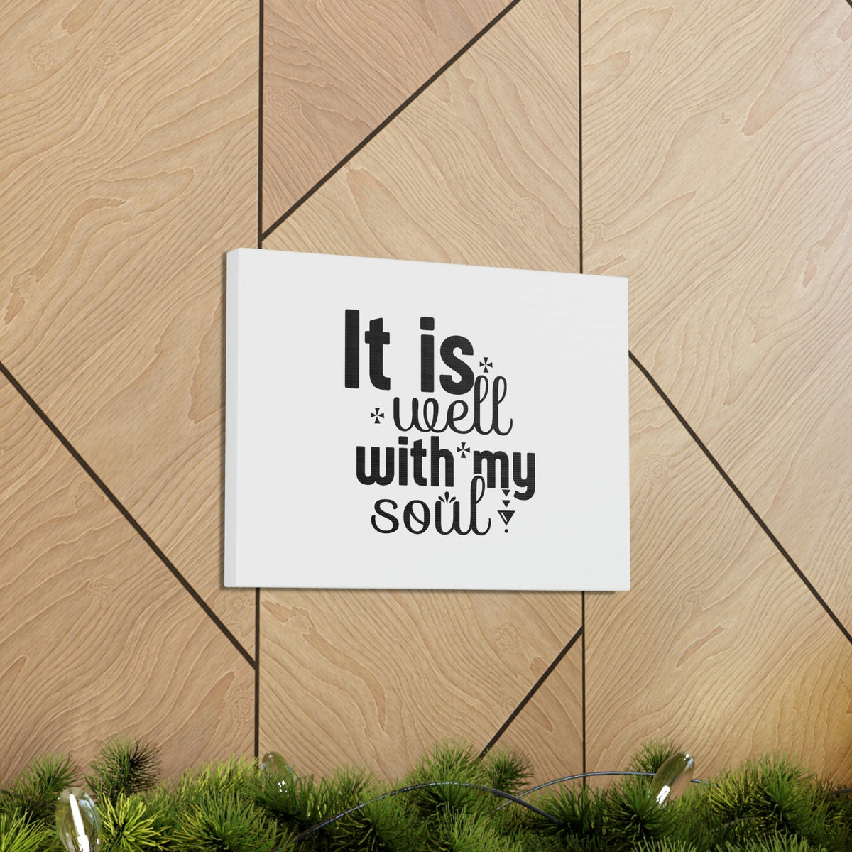 Scripture Walls It Is Well With My Soul Isaiah 26:3 Christian Wall Art Bible Verse Print Ready to Hang Unframed-Express Your Love Gifts