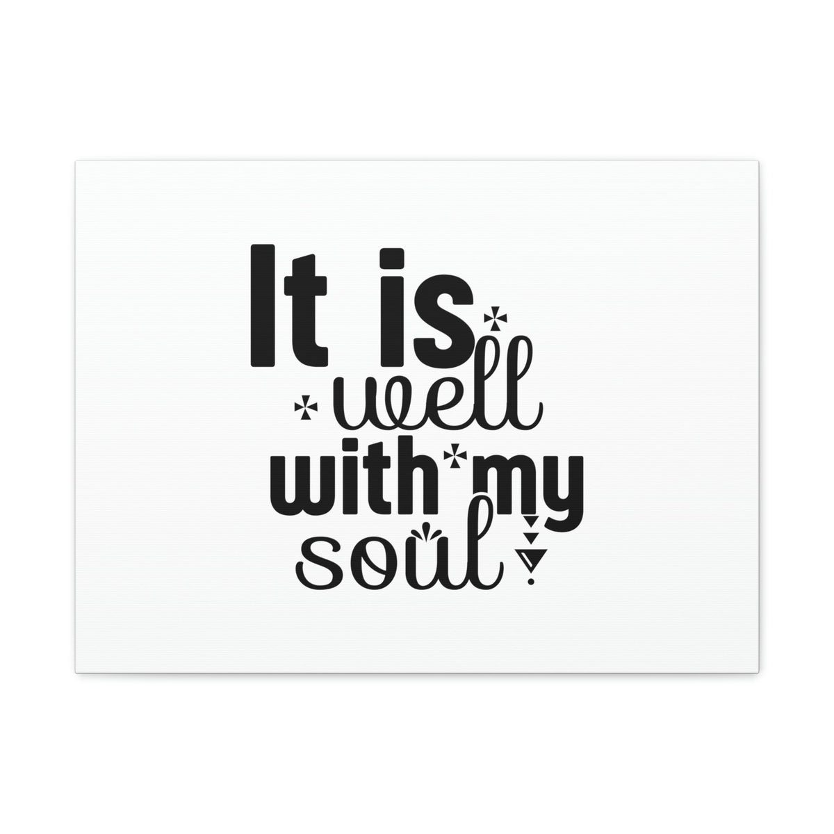 Scripture Walls It Is Well With My Soul Isaiah 26:3 Christian Wall Art Bible Verse Print Ready to Hang Unframed-Express Your Love Gifts