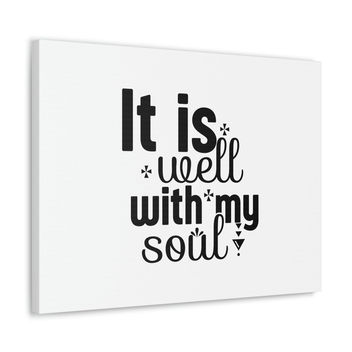 Scripture Walls It Is Well With My Soul Isaiah 26:3 Christian Wall Art Bible Verse Print Ready to Hang Unframed-Express Your Love Gifts