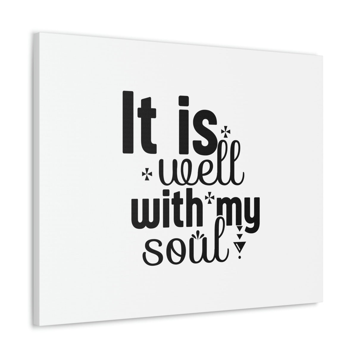 Scripture Walls It Is Well With My Soul Isaiah 26:3 Christian Wall Art Bible Verse Print Ready to Hang Unframed-Express Your Love Gifts