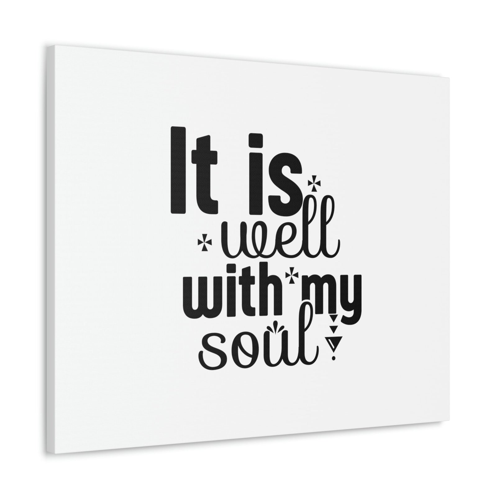 Scripture Walls It Is Well With My Soul Isaiah 26:3 Christian Wall Art Bible Verse Print Ready to Hang Unframed-Express Your Love Gifts