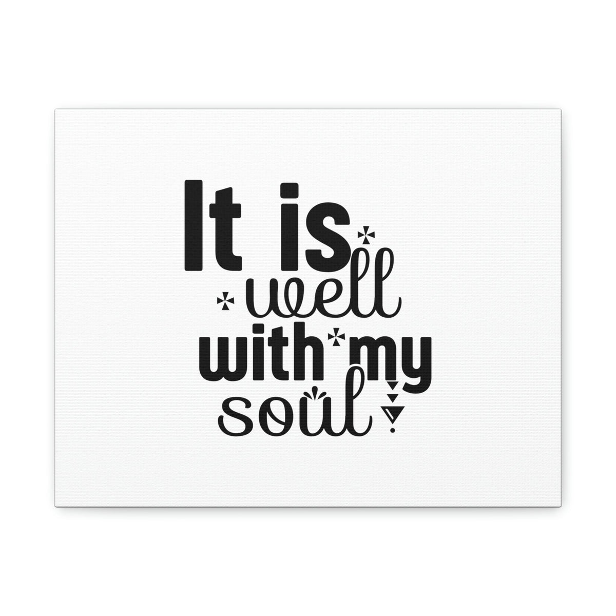 Scripture Walls It Is Well With My Soul Isaiah 26:3 Christian Wall Art Bible Verse Print Ready to Hang Unframed-Express Your Love Gifts