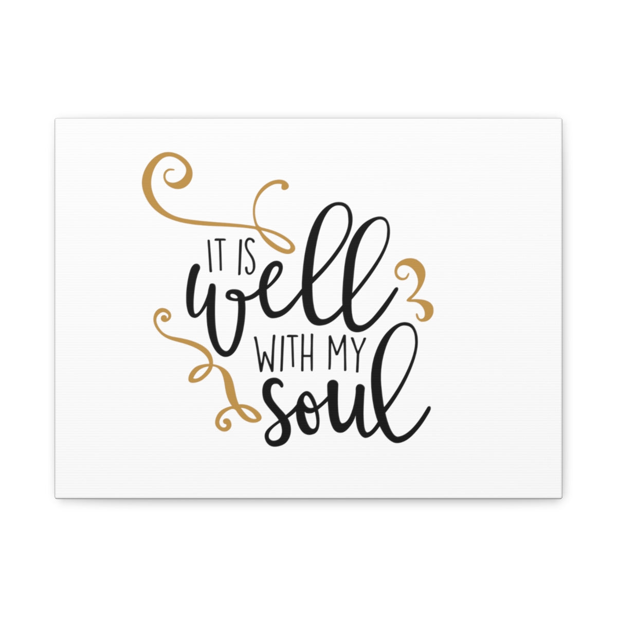 Scripture Walls It Is Well With My Soul Psalm 42:7 Plain Christian Wall Art Bible Verse Print Ready to Hang Unframed-Express Your Love Gifts