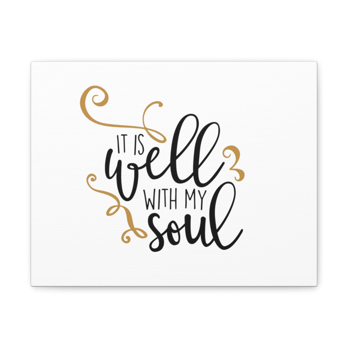 Scripture Walls It Is Well With My Soul Psalm 42:7 Plain Christian Wall Art Bible Verse Print Ready to Hang Unframed-Express Your Love Gifts